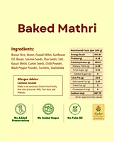 Baked Mathri - 200 g | Baked, Not Fried | No Palm Oil