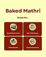 Baked Mathri - 200 g | Baked, Not Fried | No Palm Oil