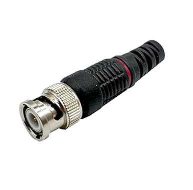 BNC Male Connector for CCTV Screw Type