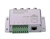 UTP Video Balun 4 Channel Passive, Aluminium Alloy CCTV Transceiver Box ,BNC to RJ45 Converter for AHD/TVI/CVI/Analog 720P/1080P Cameras UTP Video Balun 4 Channel Passive, Aluminium Alloy CCTV Transceiver Box ,BNC to RJ45 Converter for AHD/TVI/CVI/Analog 720P/1080P Cameras
