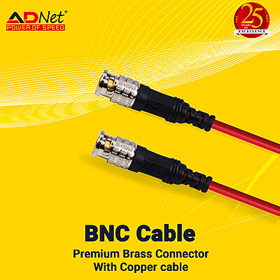 BNC Copper Cable with Premium Brass Connector