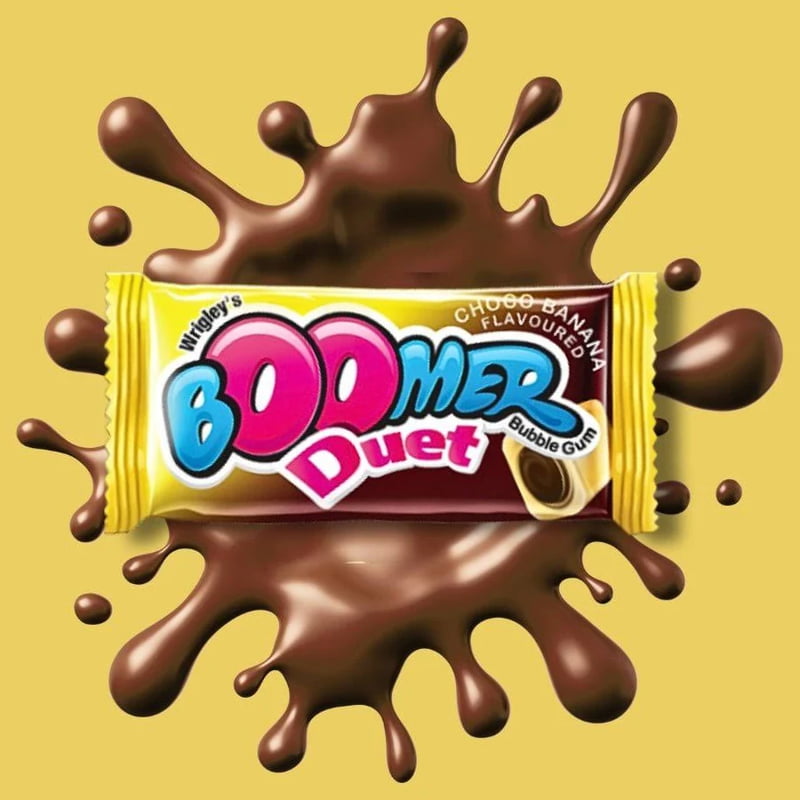 BOOMER DUET CHOCO BANANA 3.2G