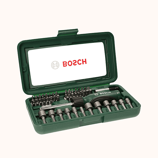 BOSCH 46-Piece Screwdriver Bit Set