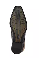 Men’s  Patent Croc-Pattern Chelsea Boots
