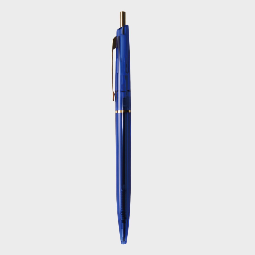 Anterique | Ballpoint Pen | 0.5mm | Black Ink | Clear | BP1-CRB