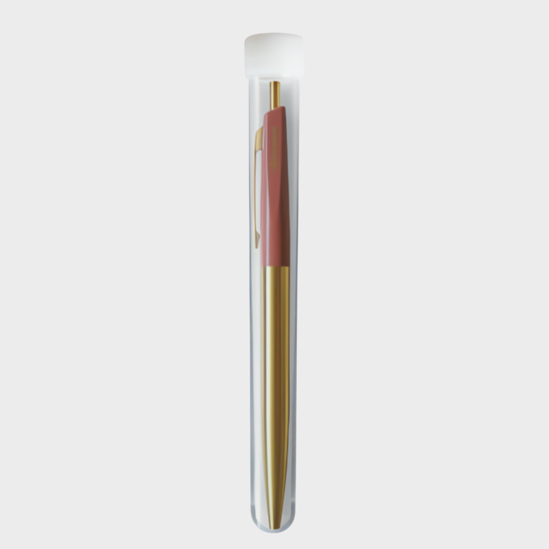 Anterique Brass Oil-based Ballpoint Pen 0.5 Brick Red