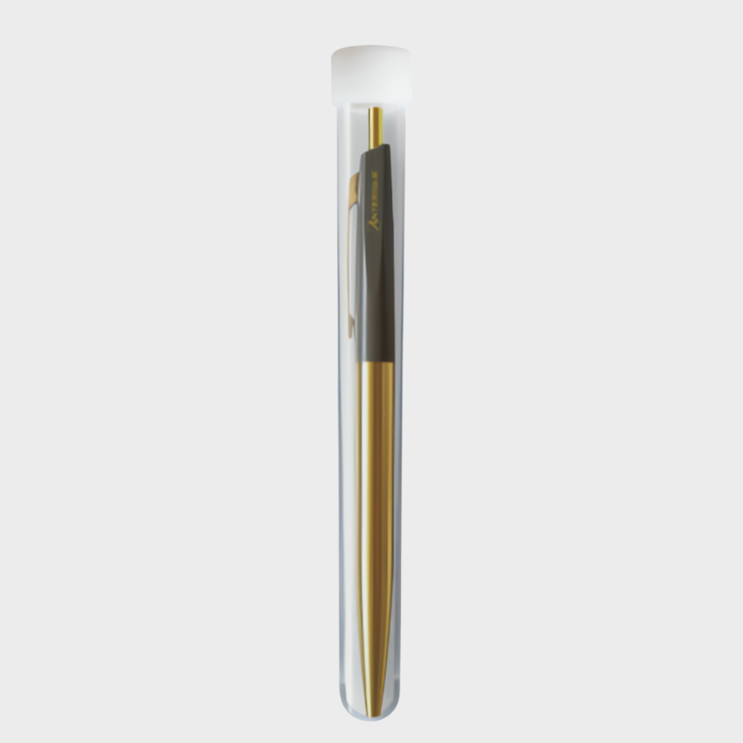 Anterique Brass Oil-based Ballpoint Pen 0.5 Cocoa Gray