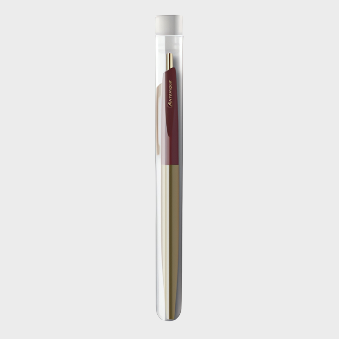 Anterique Brass Oil-based Ballpoint Pen 0.5 Maroon