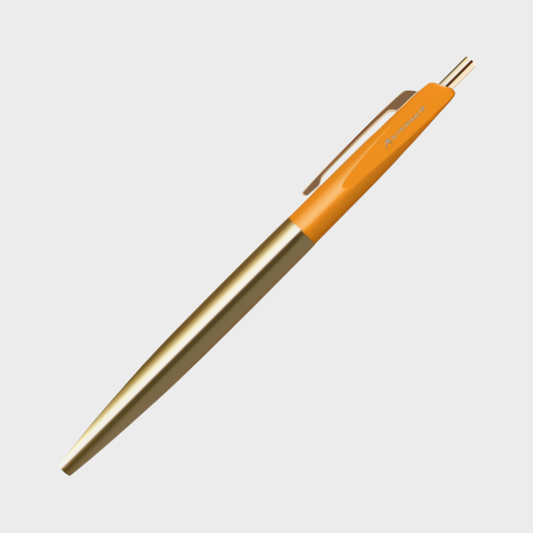Anterique Brass Oil-based Ballpoint Pen 0.5 Pure Orange