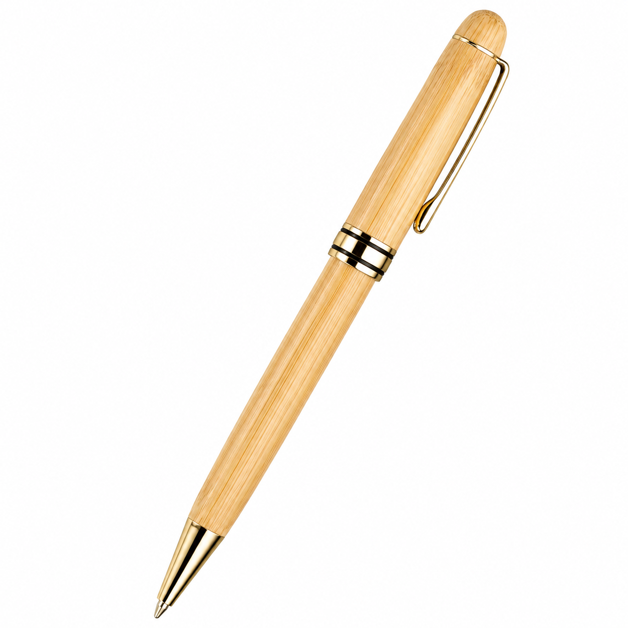 BP5 - Bamboo Premium Pen with Metal Refill