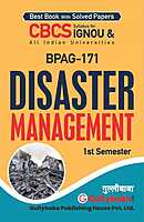 IGNOU BPAG-171 - Disaster Management, Latest CBCS Help Book Edition