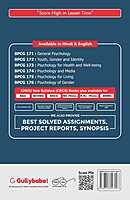 IGNOU BPCG-176 - Psychology of Gender, Latest CBCS Help Book Edition IGNOU BPCG-176 - Psychology of Gender, Latest CBCS Help Book Edition
