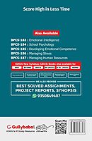 IGNOU BPCS-184 - School Psychology, Latest CBCS Help Book Edition