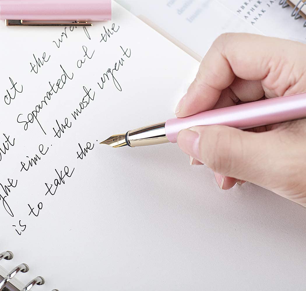 Kaco Brio Fountain Pen Set Pink