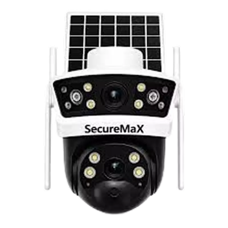 SECUREMAX 4G CAMERA DUAL LENS  3MP+3MP SOLAR MINI PTZ BPQ294A-G