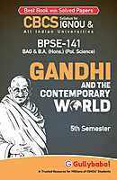 IGNOU BPSE-141 - Gandhi and the Contemporary World, Latest CBCS Help Book Edition