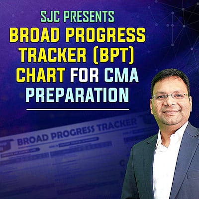 Broad Progress Tracker Chart for CMA Preparation