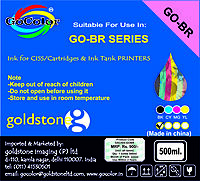 BROTHER _ BLACK REFILL INK 500ML