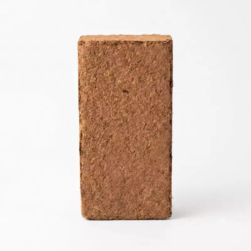 Coir Brick 650g – Low EC Compressed Coco Peat Block (Pack of 2)