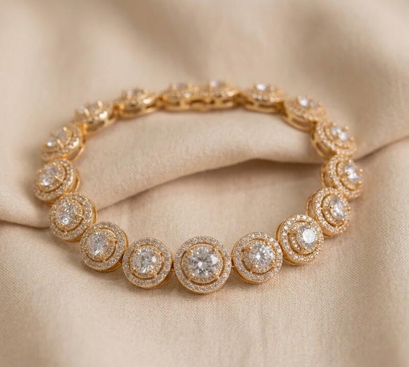 Florium™ Sleek AD Chain Bracelet [BRADCN-03]