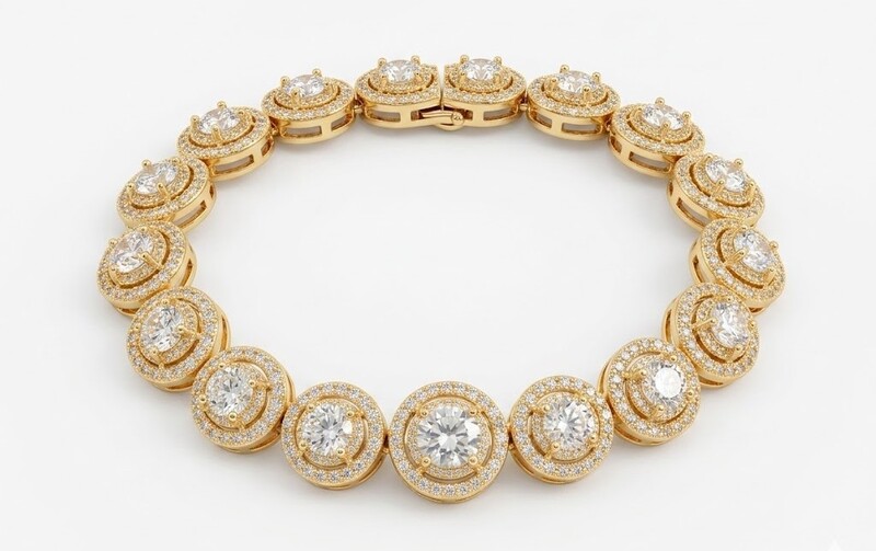 Florium™ Sleek AD Chain Bracelet [BRADCN-03]