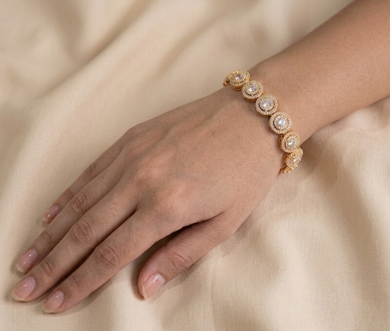 Florium™ Sleek AD Chain Bracelet [BRADCN-03]