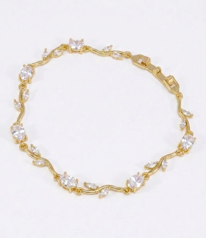 Florium™ Sleek AD Chain Bracelet [BRADCN-04A]