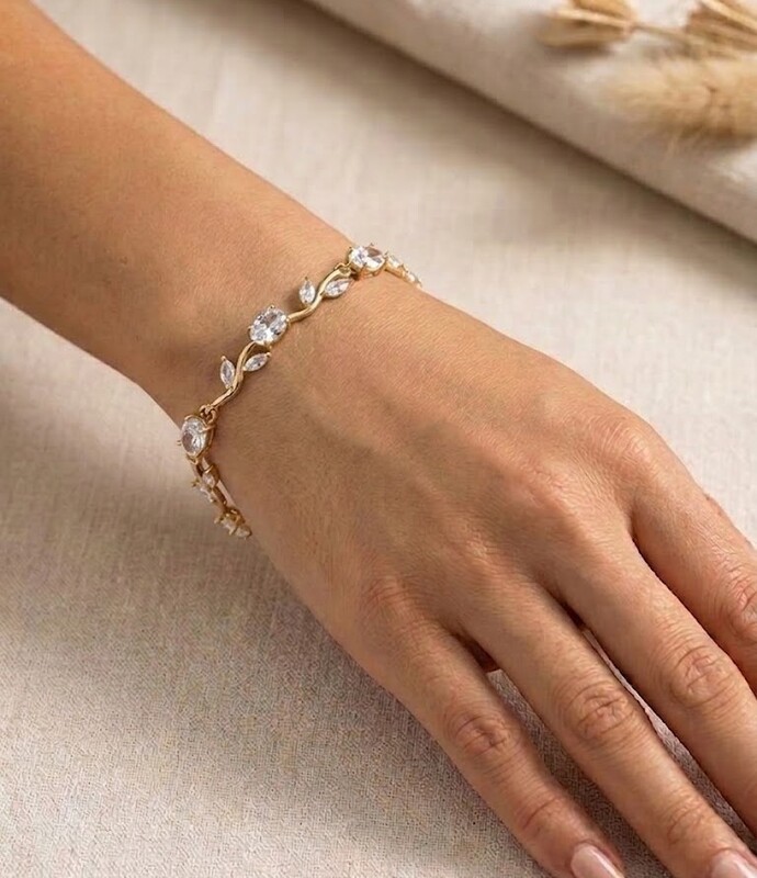 Florium™ Sleek AD Chain Bracelet [BRADCN-04A]