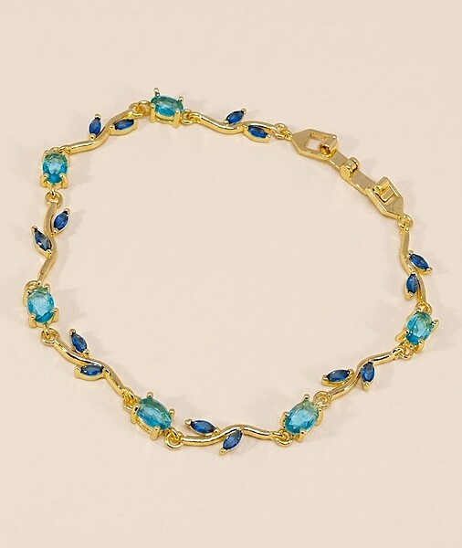Florium™ Sleek AD Chain Bracelet [BRADCN-04C]