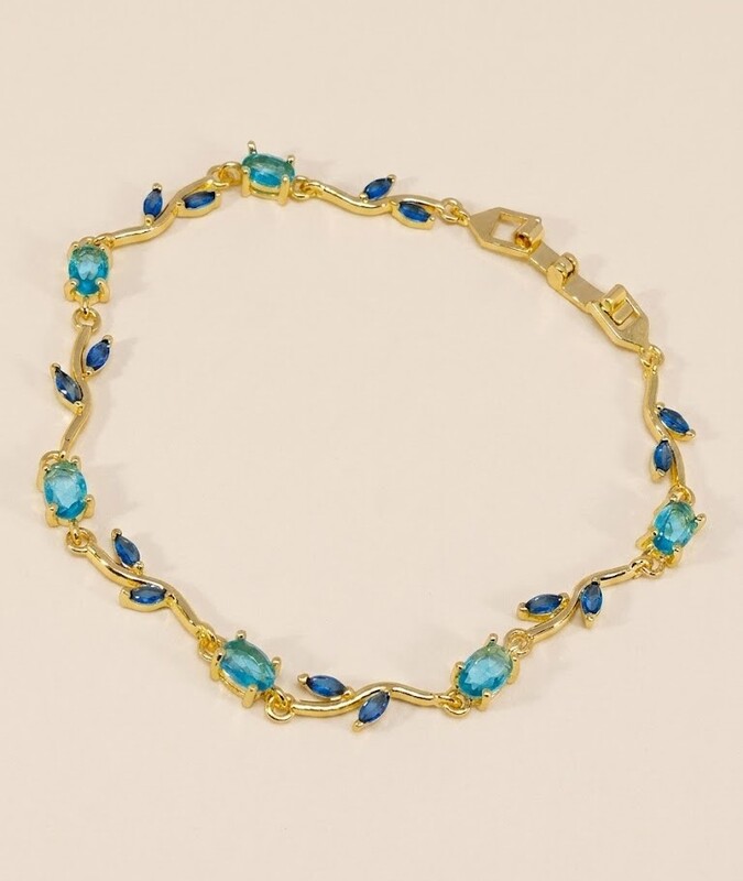 Florium™ Sleek AD Chain Bracelet [BRADCN-04C]