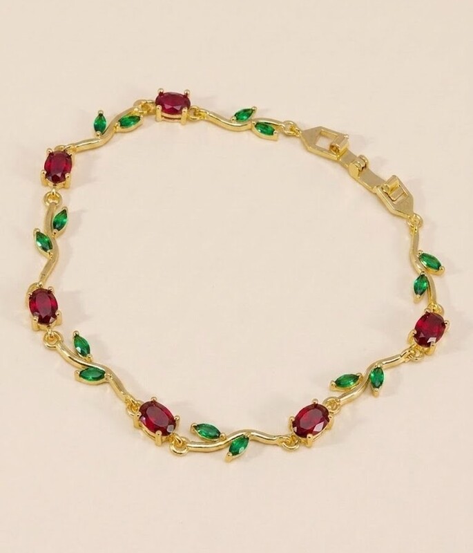 Florium™ Sleek AD Chain Bracelet [BRADCN-04D]