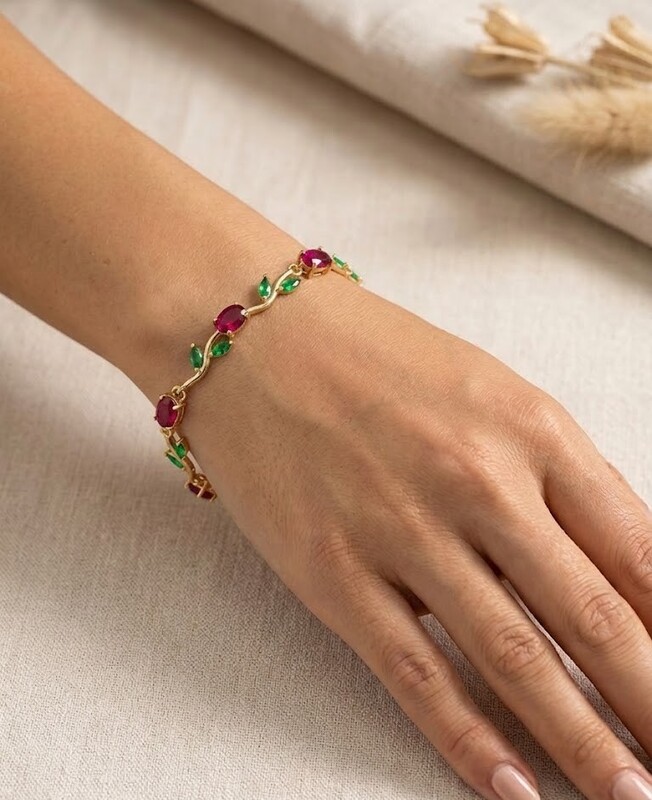 Florium™ Sleek AD Chain Bracelet [BRADCN-04D]