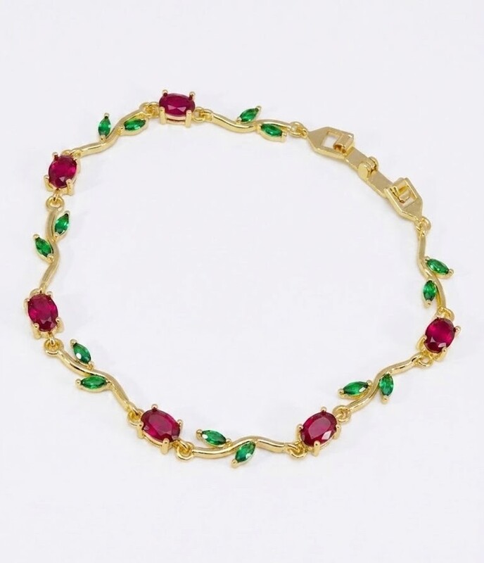 Florium™ Sleek AD Chain Bracelet [BRADCN-04D]