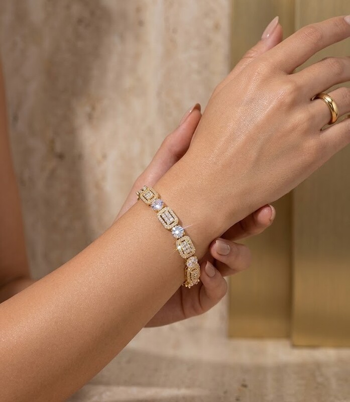 Florium™ Sleek AD Chain Bracelet [BRADCN-01]