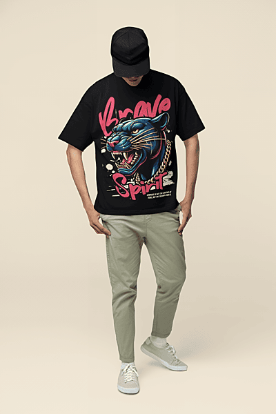 Brave Spirit oversized t-shirt