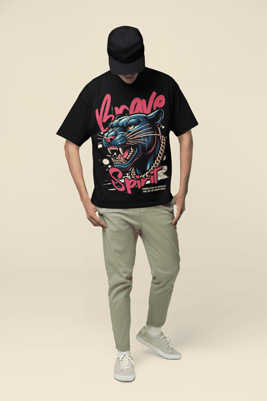 Brave Spirit oversized t-shirt