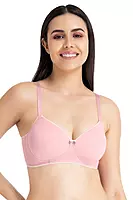 Amante Casual Chic Solid Padded Non Wired T Shirt Bra 10901