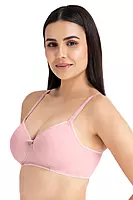 Amante Casual Chic Solid Padded Non Wired T Shirt Bra 10901