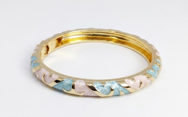 Florium™ Sleek Emanel Cuff Bracelet [BRENCF-02]