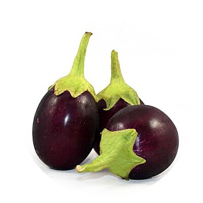 BRINJAL Purple (Round)