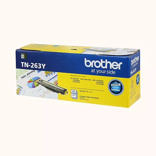 BROTHER Toner Cartridge YELLOW  (TN-263)