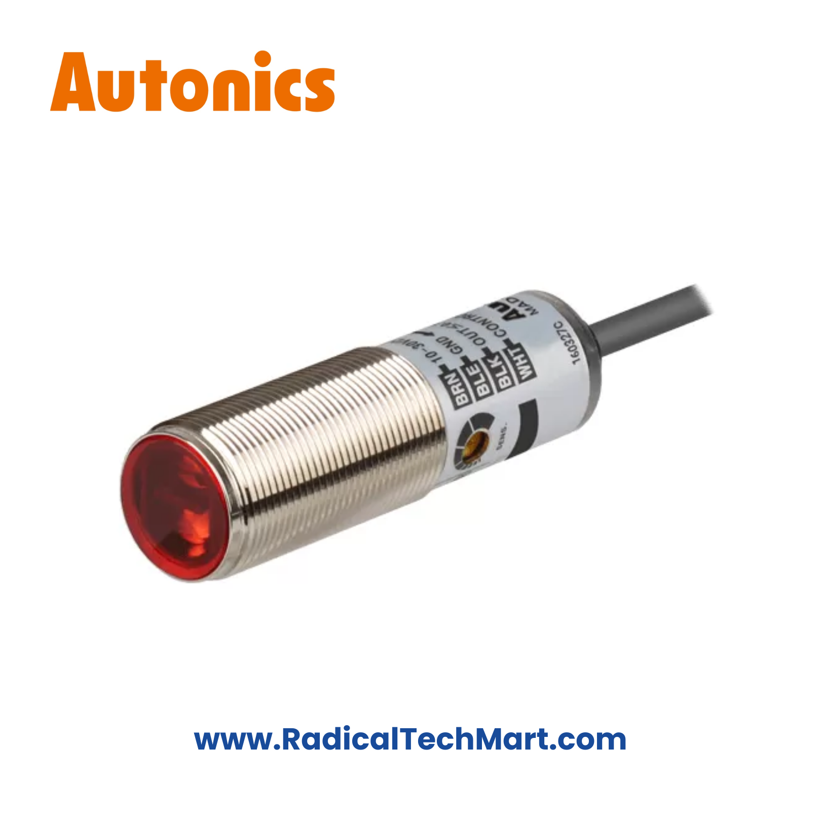 Autonics BRQM100-DDTA-P Photoelectric Sensor with Infrared LED and IP67 Housing
