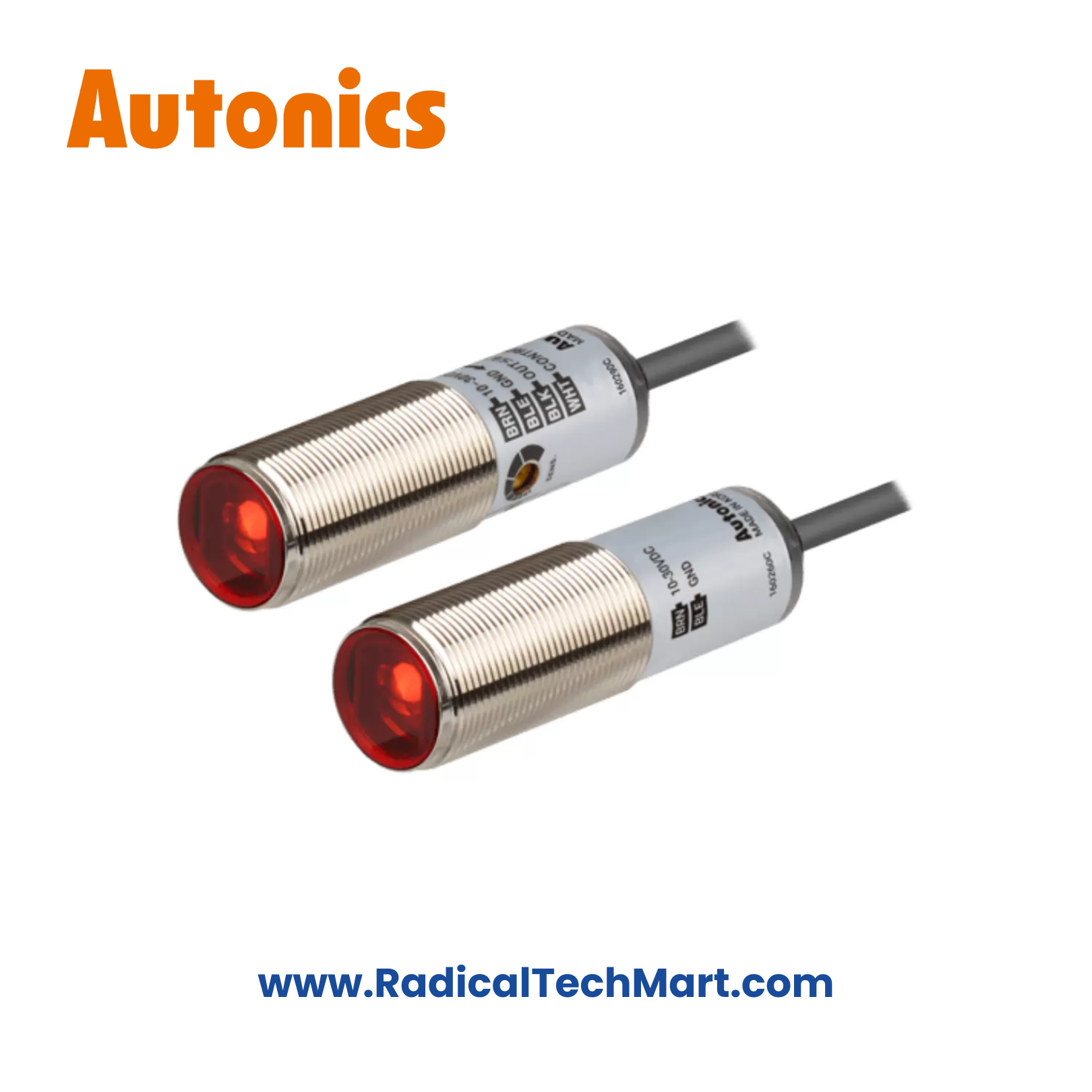 Autonics BRQM20M-TDTA-P Photoelectric Sensor with 20m range