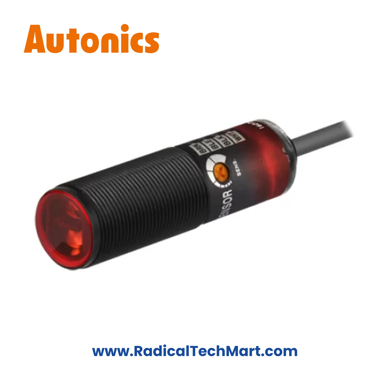Autonics BRQP400-DDTA Diffuse Reflective Photoelectric Sensor with 400mm Range