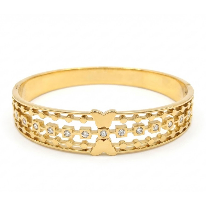 Florium™ : Sleek Cuff Bracelet  [BRSSCF-01]