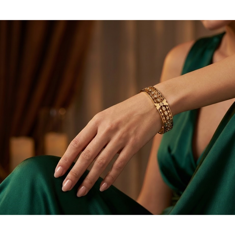 Florium™ : Sleek Cuff Bracelet  [BRSSCF-01]