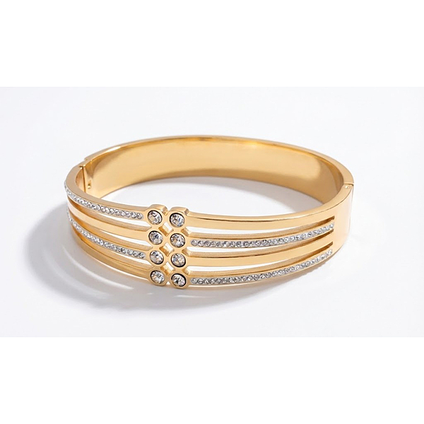 Florium™ : Sleek Cuff Bracelet   [BRSSCF-10]