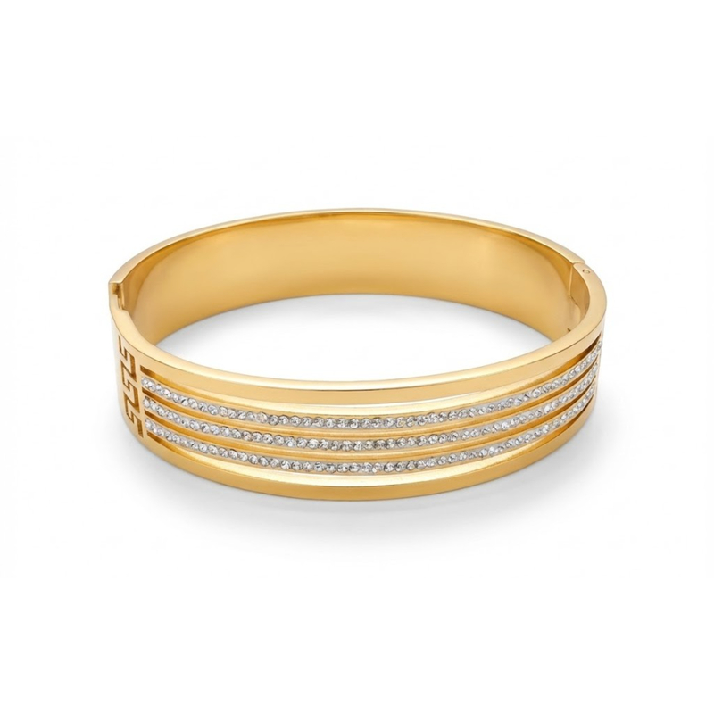 Florium™ : Sleek Cuff Bracelet   [BRSSCF-11]