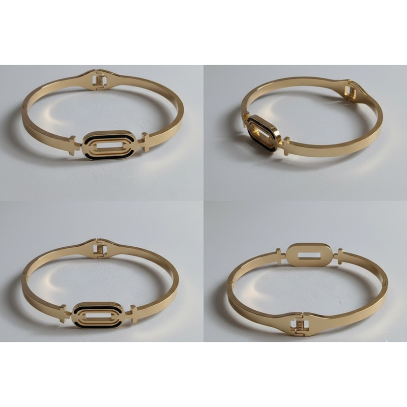 Florium™ : Sleek Cuff Bracelet   [BRSSCF-12]