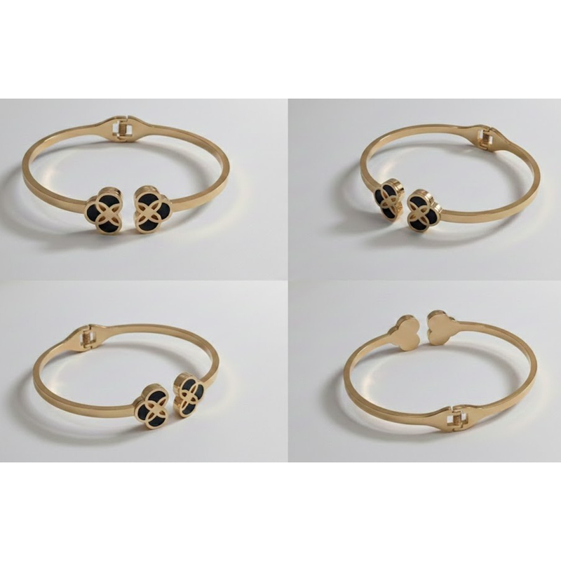 Florium™ : Sleek Cuff Bracelet   [BRSSCF-14]